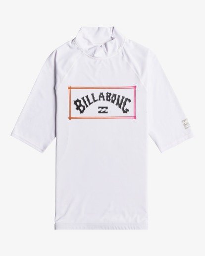 Lycra manches courtes Billabong Unity White
