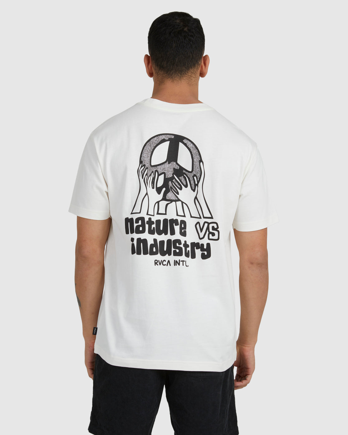 T-shirt RVCA HELPING HANDS