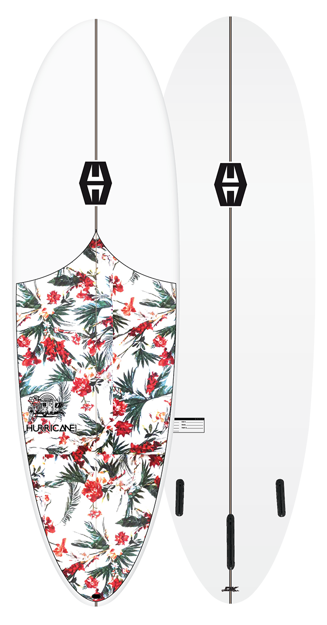 Planche de Surf Hurricane TRAVELLING GYPSY 6'4'' - 41L