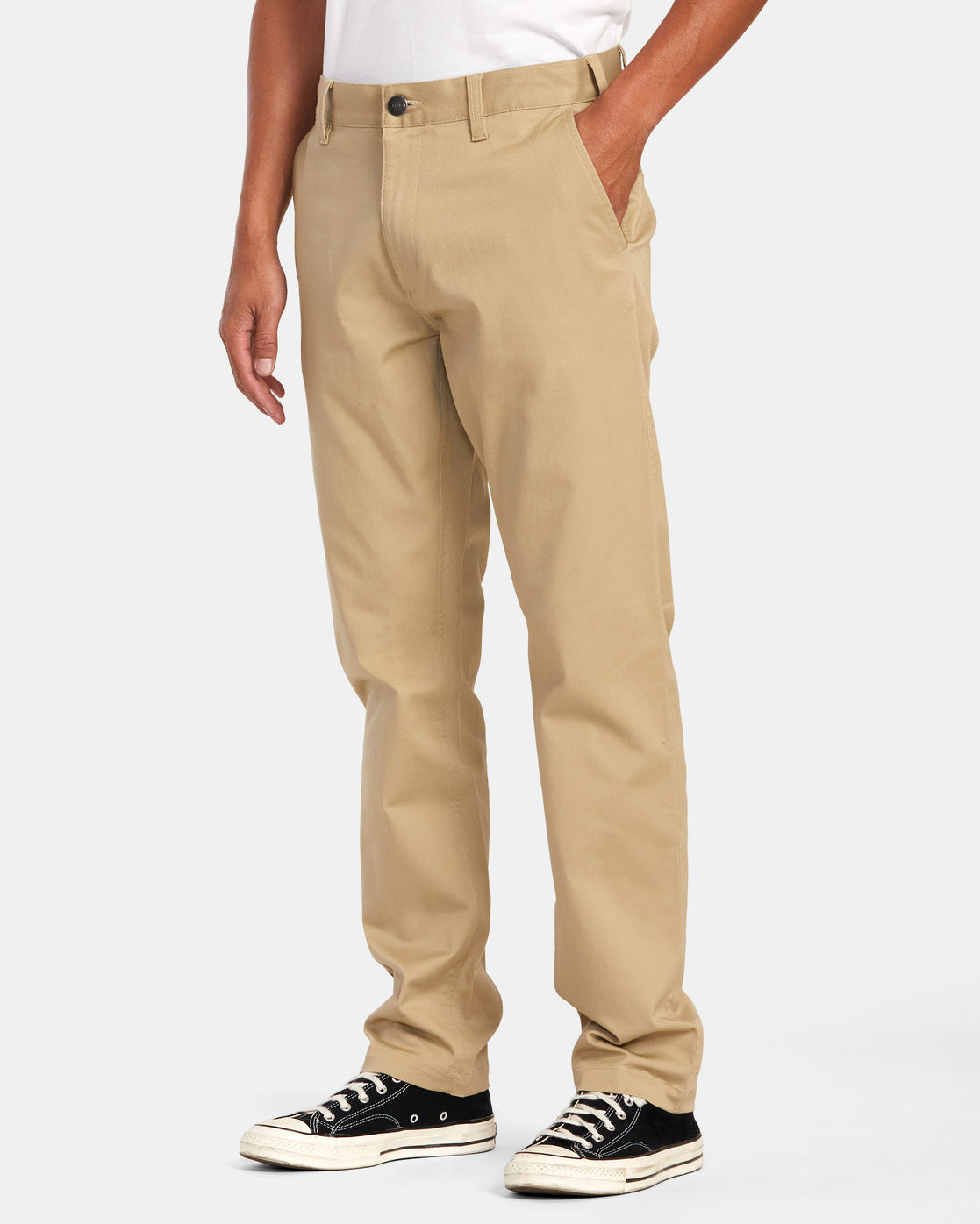 Pantalon Homme RVCA The Weekend Stretch camel