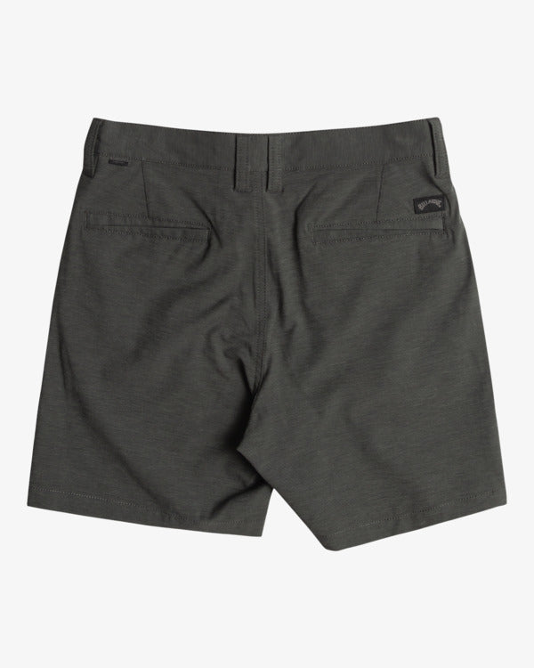 Walkshort CROSSFIRE SLUB Gris chiné