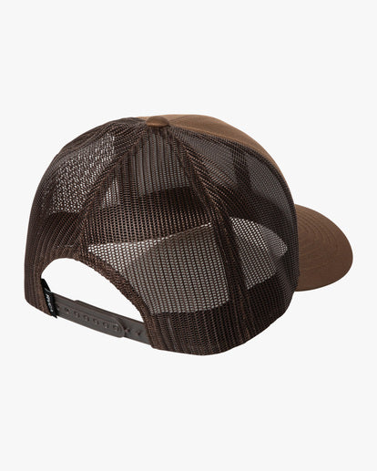 CASQUETTE RVCA TICKET TRUCKER TOBACCO