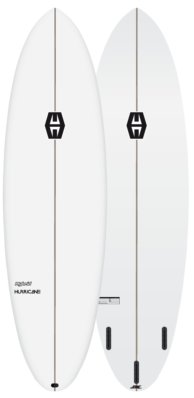 Planche de Surf Hurricane HYBRID 7'2'' - 51L