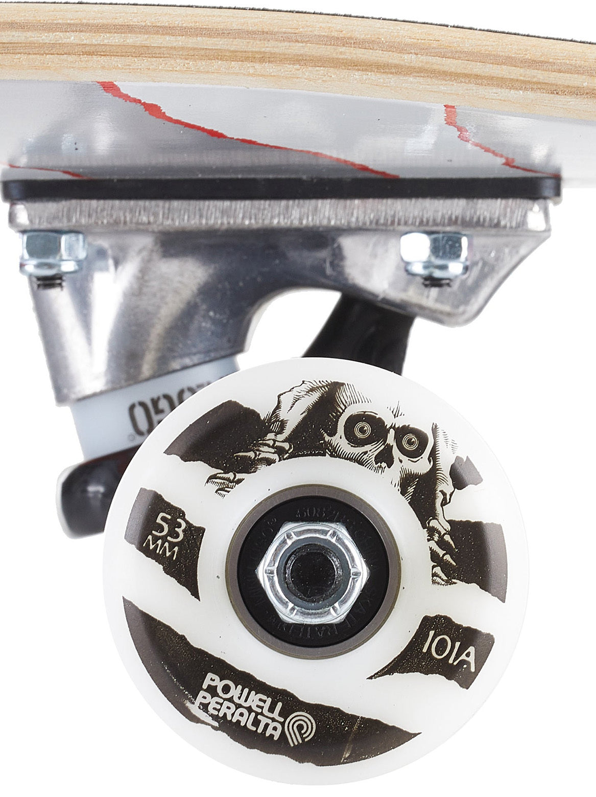 SKATE COMPLET POWELL PERALTA 8.0 X 31.45 RIPPER ONE OFF SILVER
