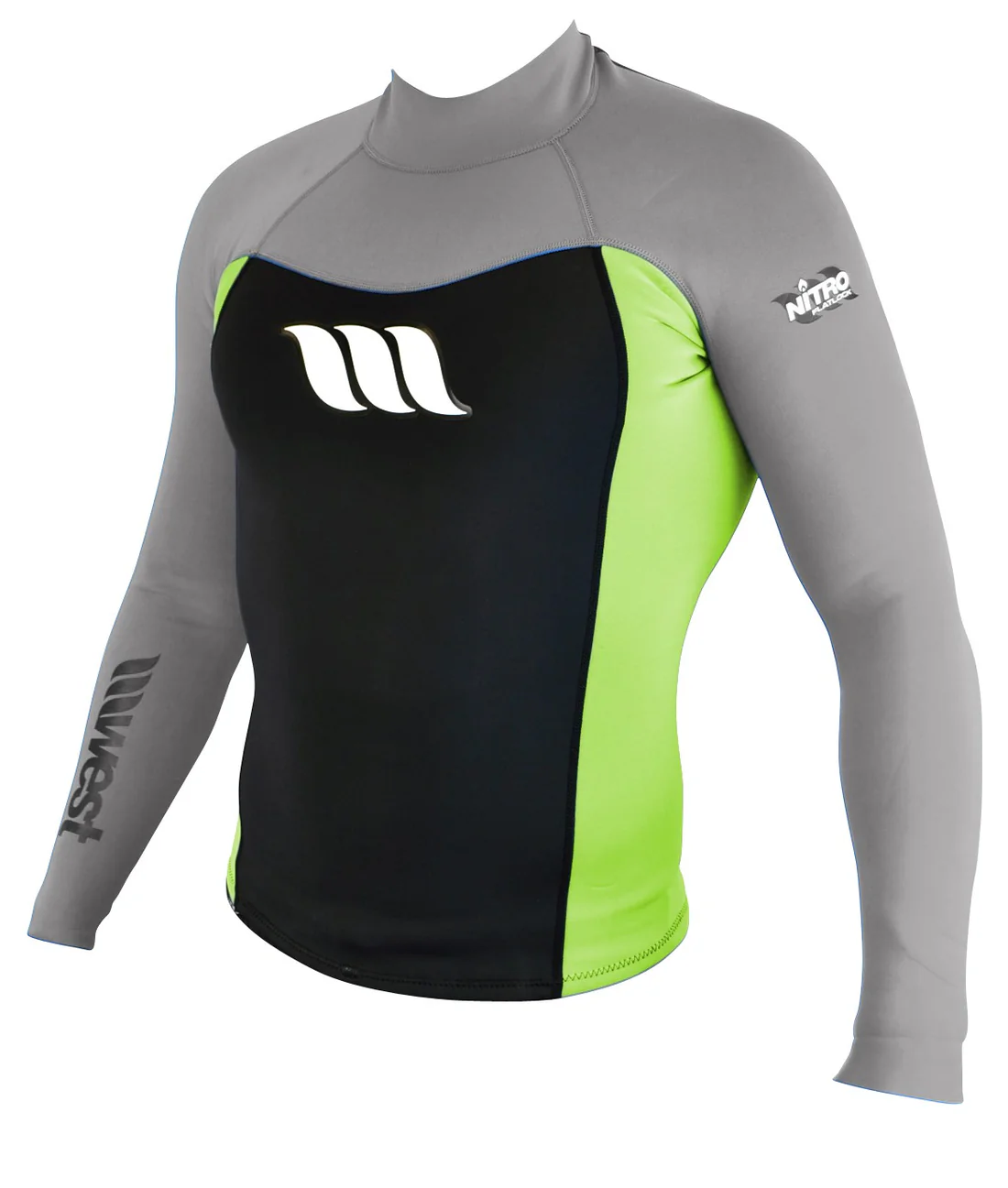 TOP Néoprene WEST NITRO YOUTH L/S ROYAL/LEMON Y
