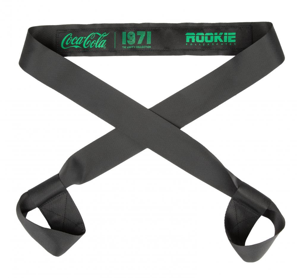 Sangle pour transporter vos patins Rookie - strap Blk/Green 140cm Multi 140 CM