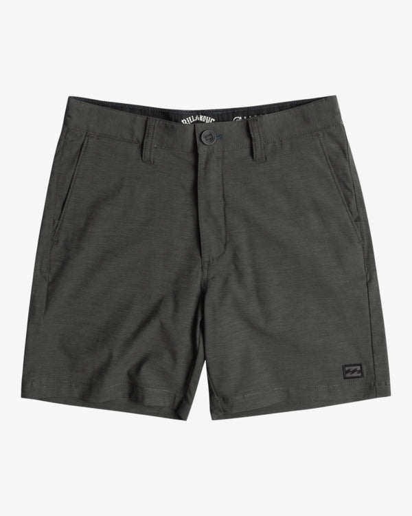 Walkshort CROSSFIRE SLUB Gris chiné