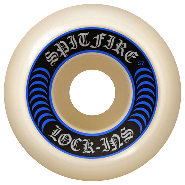 SPITFIRE WHEELS (JEU DE 4) 57MM F4 99 LOCK-INS NATURAL