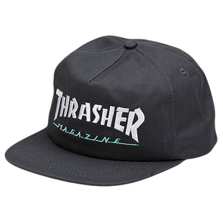 CASQUETTE THRASHER MAGAZINE LOGO TWO-TONE GREY