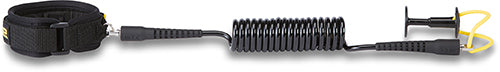 Leash bodyboard DAKINE - COILED BICEP LEASH 4' X 1/4" - BLACK