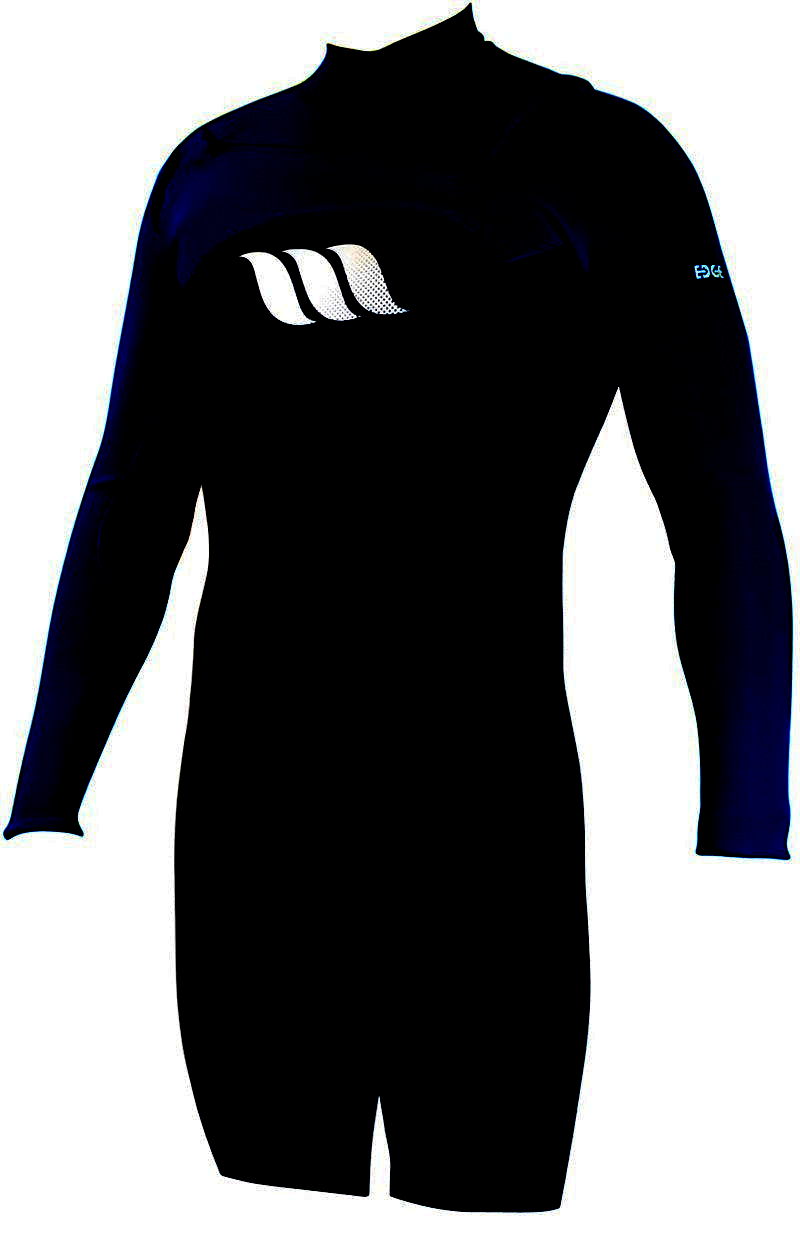 Combinaison shorthy WEST SHORTY 2/2 LONG SLEEVE BLACK