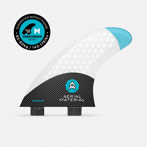 Dérives Surf AERIAL FINS FCS1 - MEDIUM - WHITE | Ailerons Blanc