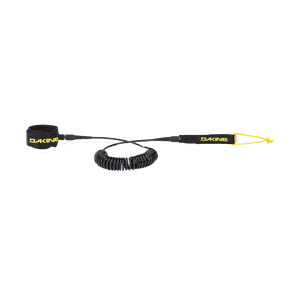 Leash bodyboard DAKINE - COILED BICEP LEASH 4' X 1/4" - BLACK