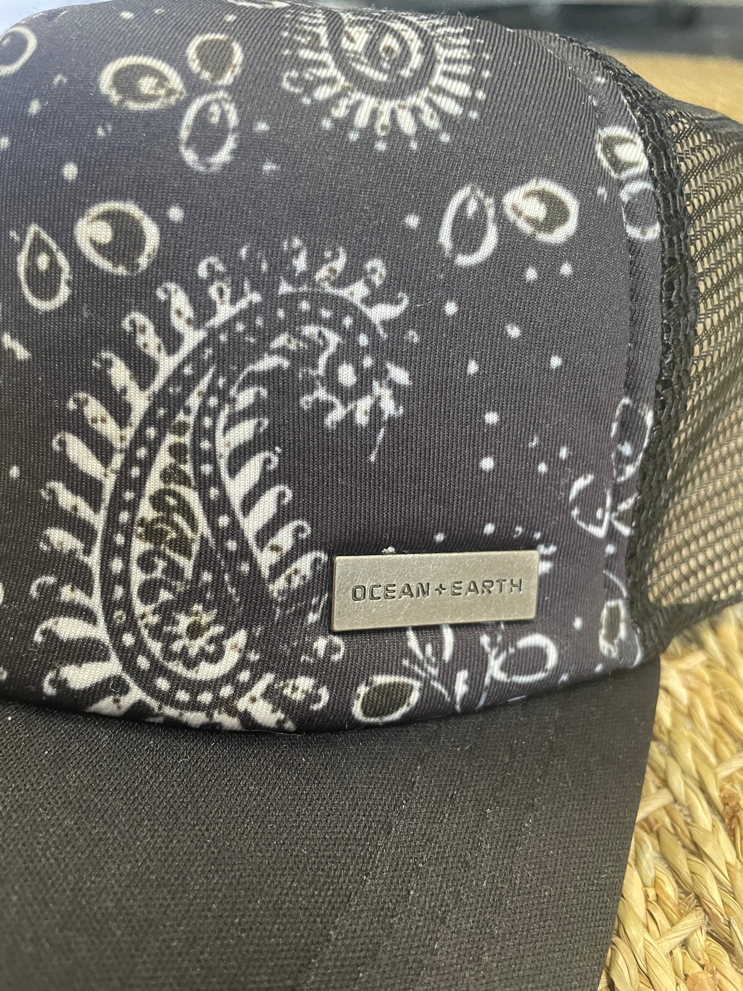 CASQUETTE FEMME OCEAN&EARTH WAVES SURF MANDALA