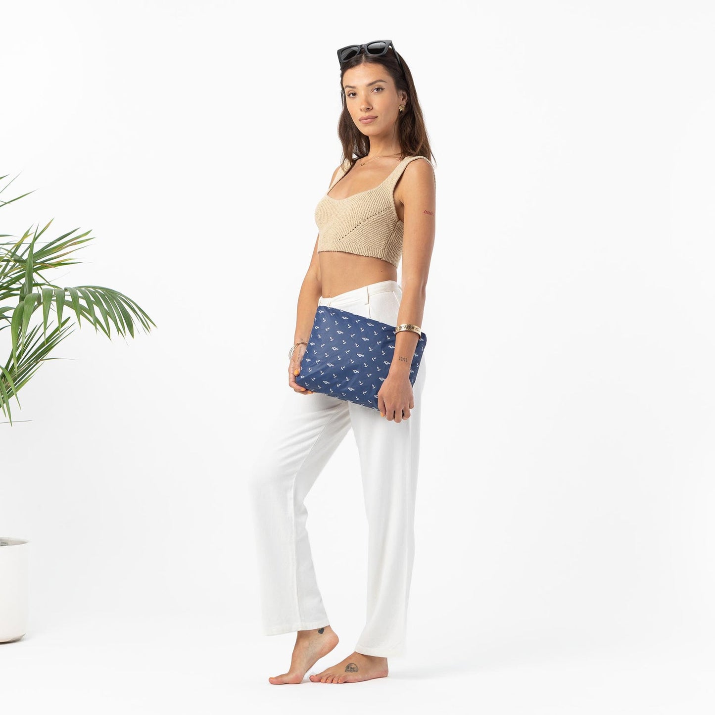 Pochette ALOHA Mid Shipwrecks Anchor