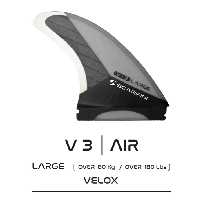 DERIVES SCARFINI THRUSTER AIR-CARBON FIBERGLASS FIN FUTURE LARGE