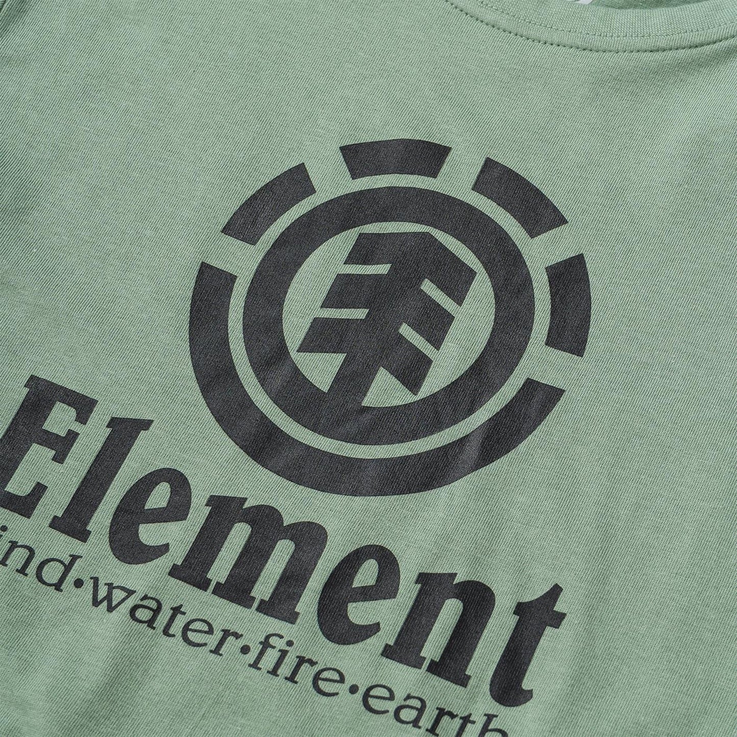 TEE-SHIRT ELEMENT VERTICAL YOUTH CHINOIS GREEN