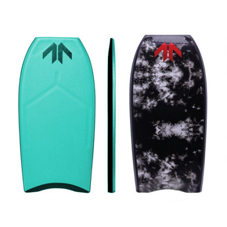 BODYBOARD FOUND Boards Crooked PP TURQUOISE/BLACK 42