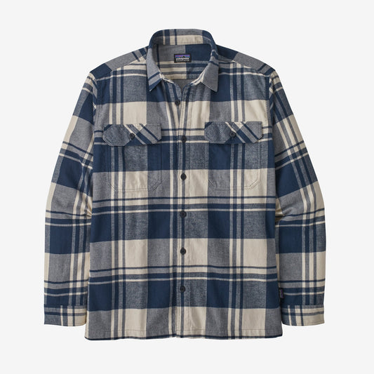 Chemise Patagonia Homme M'S l/S Organic cotton FJORD FLANNEL