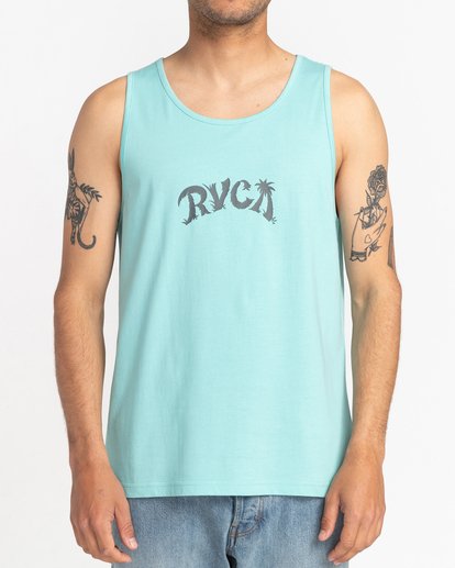 Débardeur RVCA LOST ISLAND AQUA HAZE