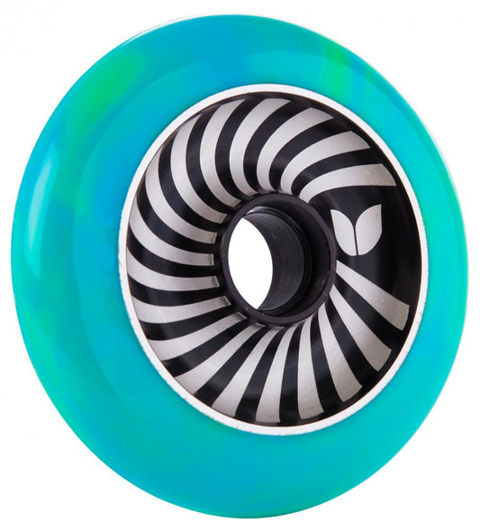 Blazer Pro Scooter Wheel Vertigo Aluminium Swir Green/Blue 100 MM