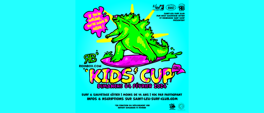 KID'CUP 24 - Compétion de surf pour les jeunes à la Réunion