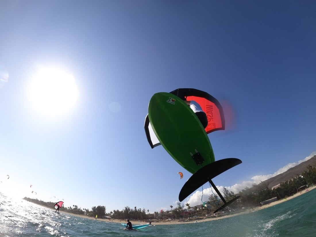 Session Lagon en Wing Foil, toujours un plaisir !!! - RidinBox