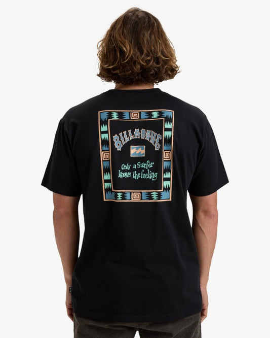 T-shirt Billabong KNOW THE FEELIN BLK