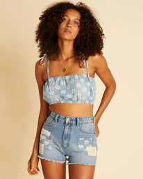 Short en Jeans SHOWDOWN PATCH
