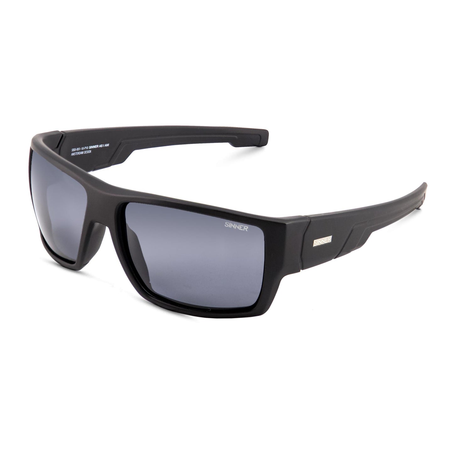 Lunettes SINNER MORRO MAT BLACK-SMOKE