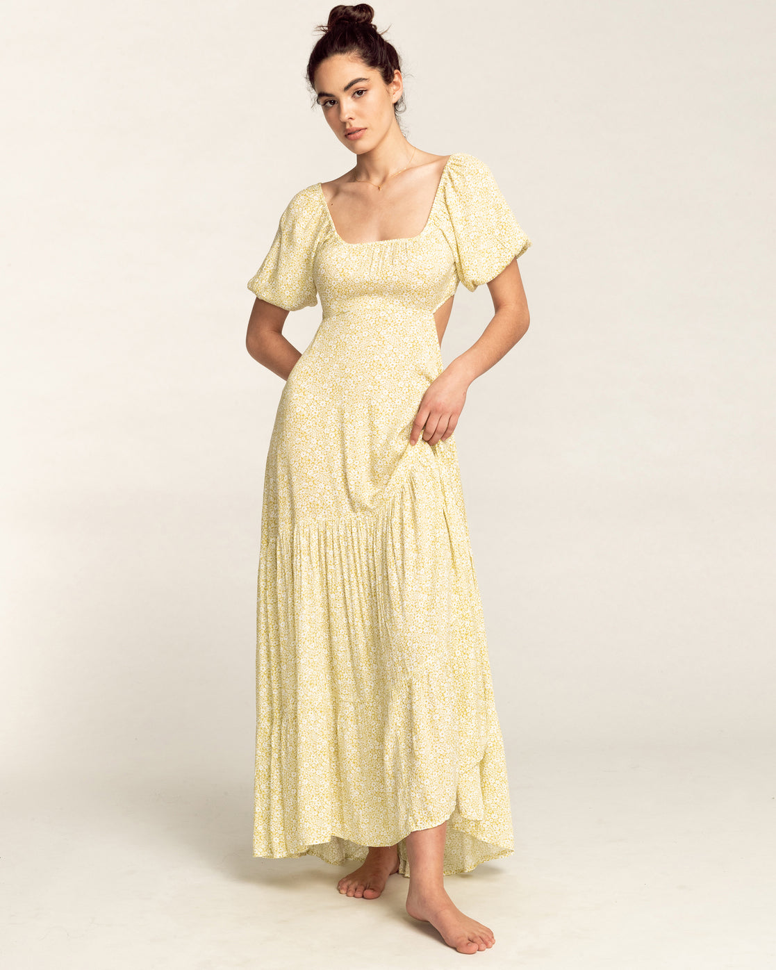 Robe longue Billabong Love And Free Lime