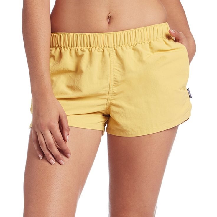 Short Femme Patagonia W's Barely Baggies Shorts 2 1/2in. jaune