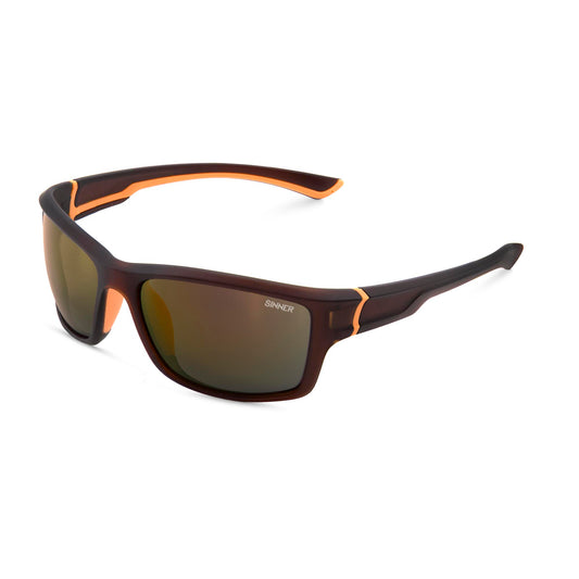 Lunettes SINNER CAYO MT BROWN/ORANGE-SMOKE RED