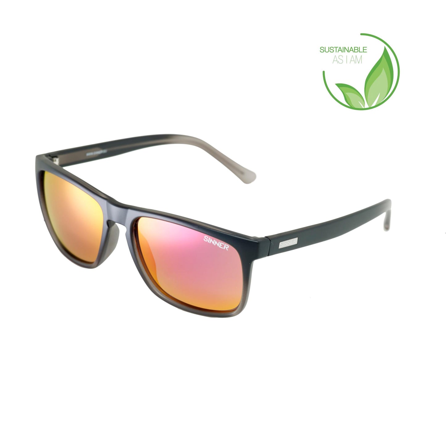 Lunettes SINNER #OAK MT BLK/GRE CX-SINTEC® RED MIR