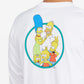 Tee-shirt manches longues Billabong Simpsons Family White