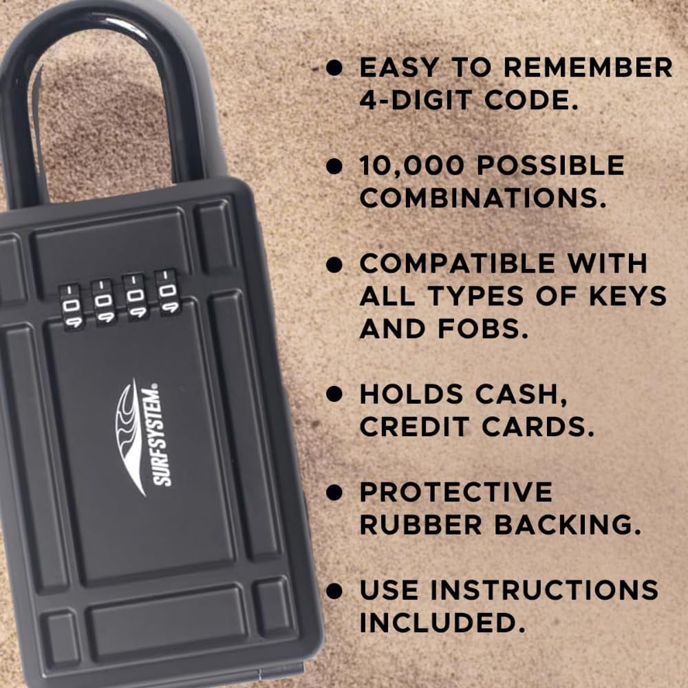 Cadenas Clé Voiture Surf System Réunion - Sécurité Surf Anti-Vol