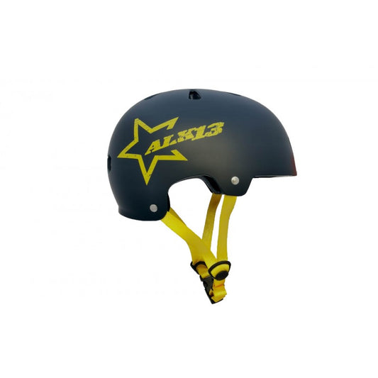 CASQUE DE SKATE ALK13 KRYPTON DIESEL YELLOW MAT