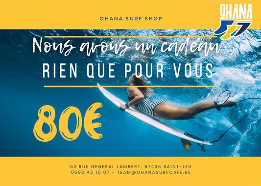 Chèque Cadeau 80€ OHANA