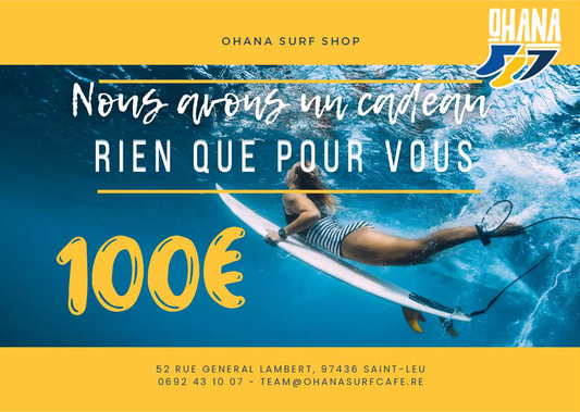 Chèque Cadeau 100€ OHANA