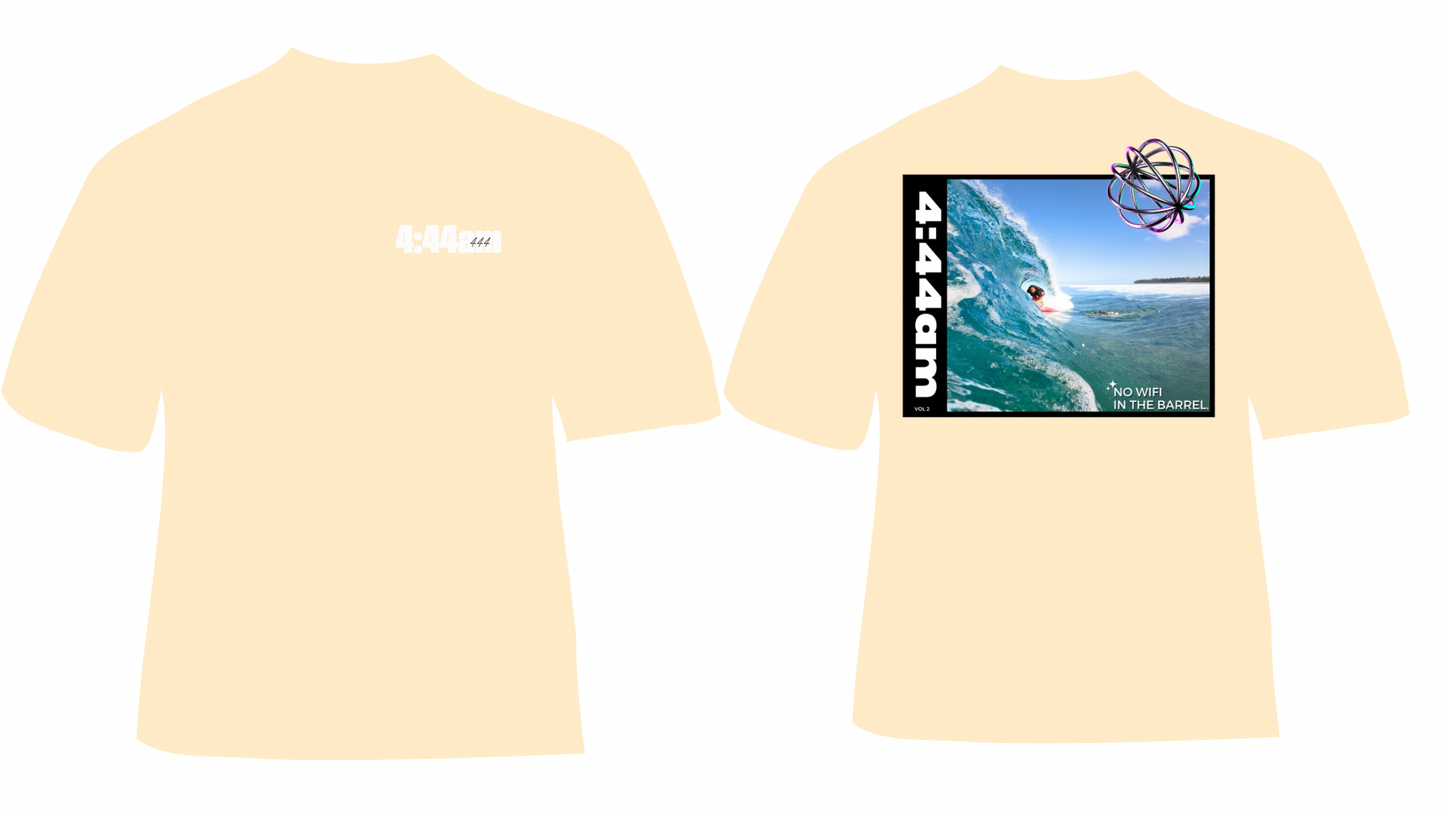 T-shirt 444am - No Wifi In The Barrel