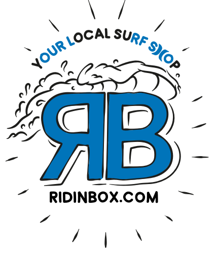 logo Ridinbox, le spécialiste des sports de glisse à la Réunion.
