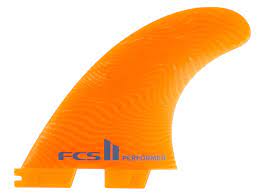 FCSII Performer Neo Glass Meduim Mango Tri Fins