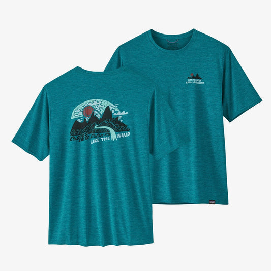 T-shirt M's Cap Cool Daily Graphic Shirt Land Blue