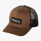 CASQUETTE RVCA TICKET TRUCKER TOBACCO