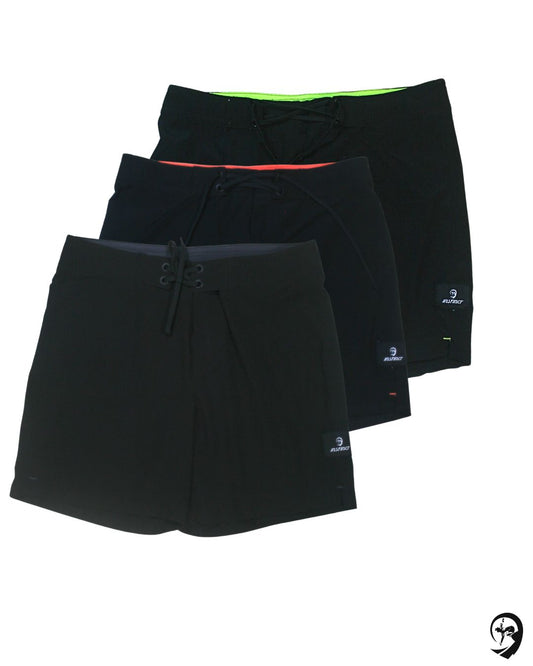 BOARDSHORT INSTINCT BLK/ORANGE
