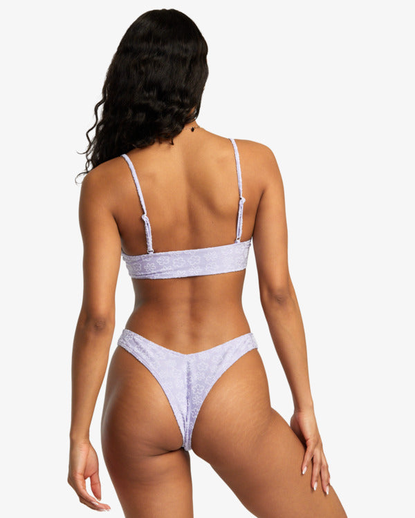 Haut de maillot Delia High Tri Lila