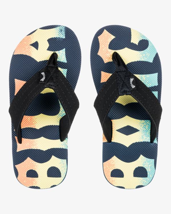 Savates Homme Billabong All Day Theme - Tongs Surf