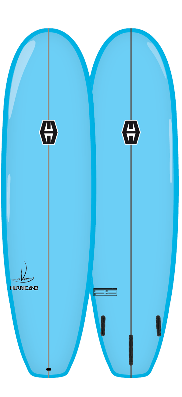 Planche de Surf Hurricane THE VOYAGEUR 6'0'' UNI  - 38L