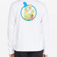 Tee-shirt manches longues Billabong Simpsons Family White