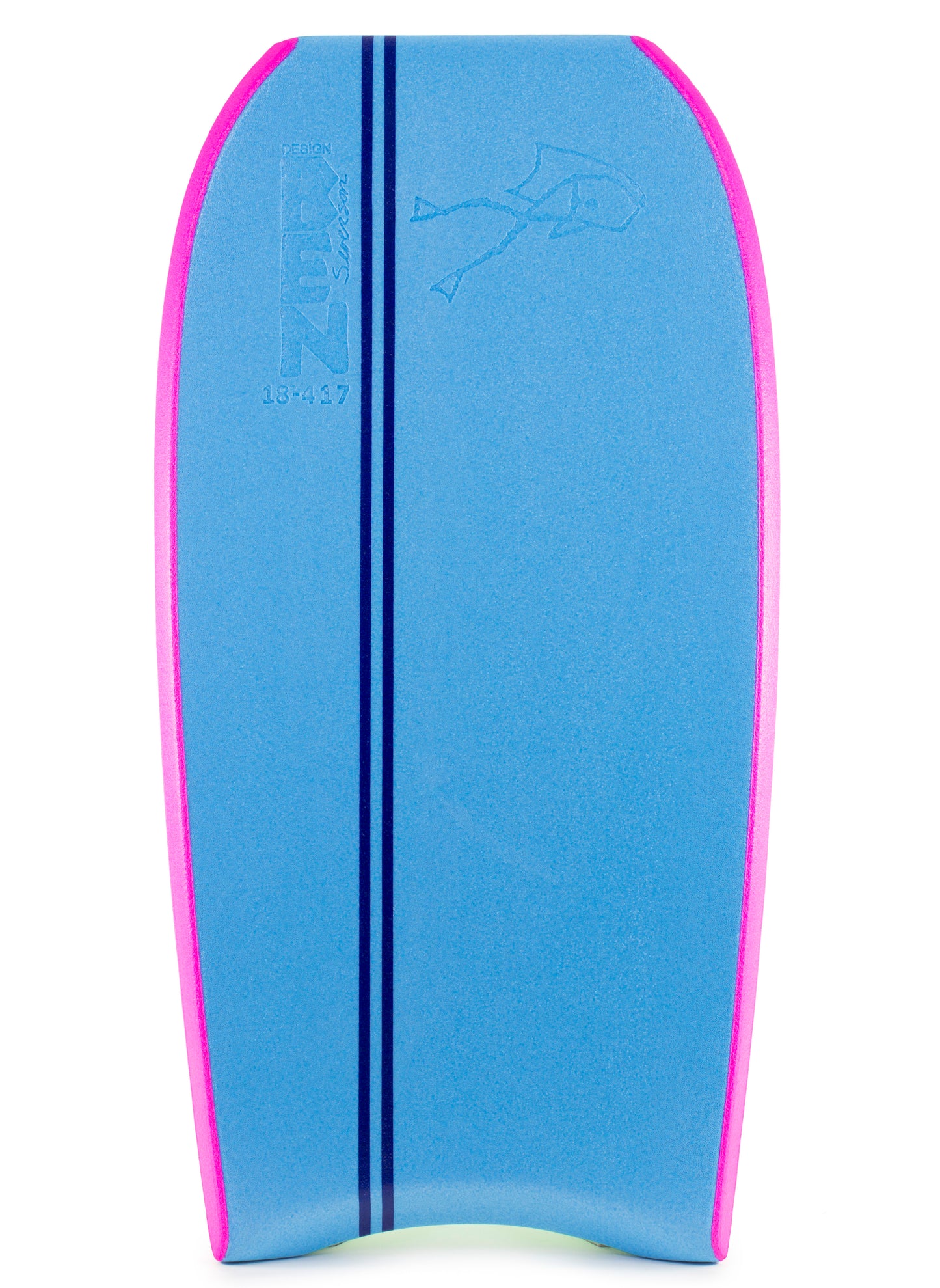 BODYBOARD BSD T10 - AQUA BLUE/FLUO GREEN - 42"